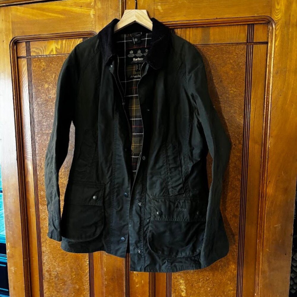 Barbour Waxed Jacket (Olive)